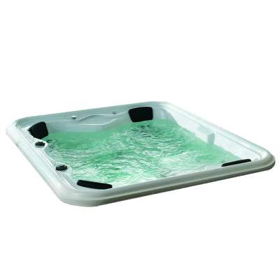 SM093 6 person double air jet acrylic bath family whirlpool simple outdoor hot spa massage tub bathtub