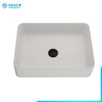 ETB custom bathroom quartz stone sink decorative handmade quartz wash basin